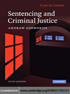 Sentencing and Criminal Justice (eBook)